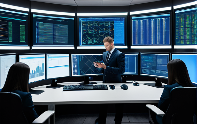 행정안전 시험 기출 문제 분석 - **

A professional safety manager in a fully clothed business suit, inspecting a modern office build...